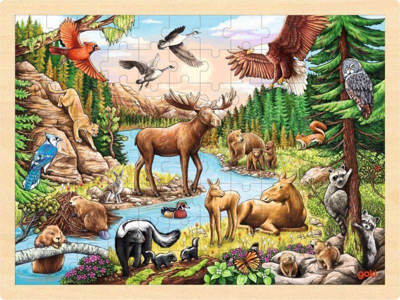 

Puzzle Krajobraz Ameryki Północnej 96 el. Goki