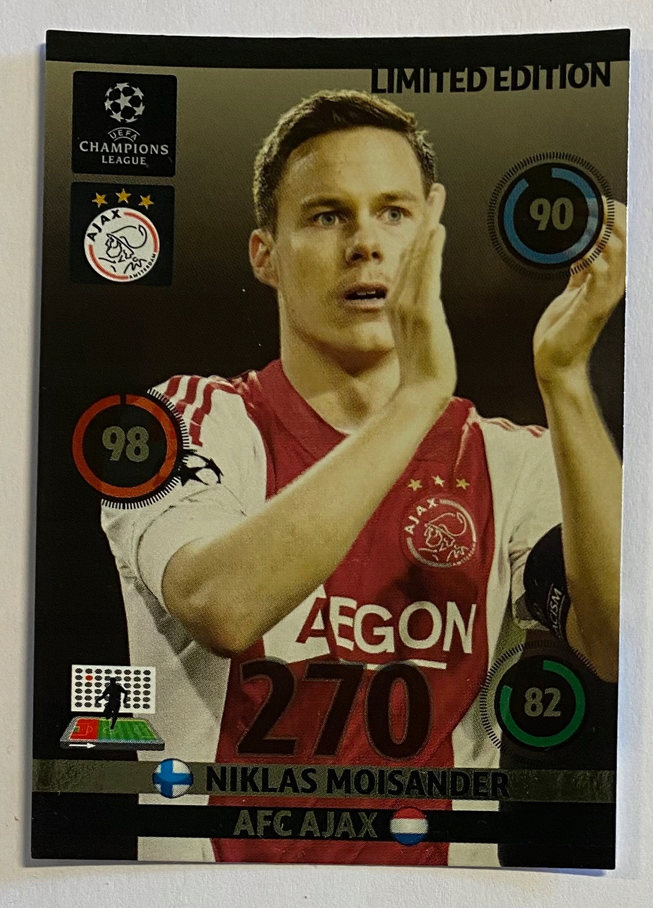 Moisander Limited Edition 2014/15 Panini Champions