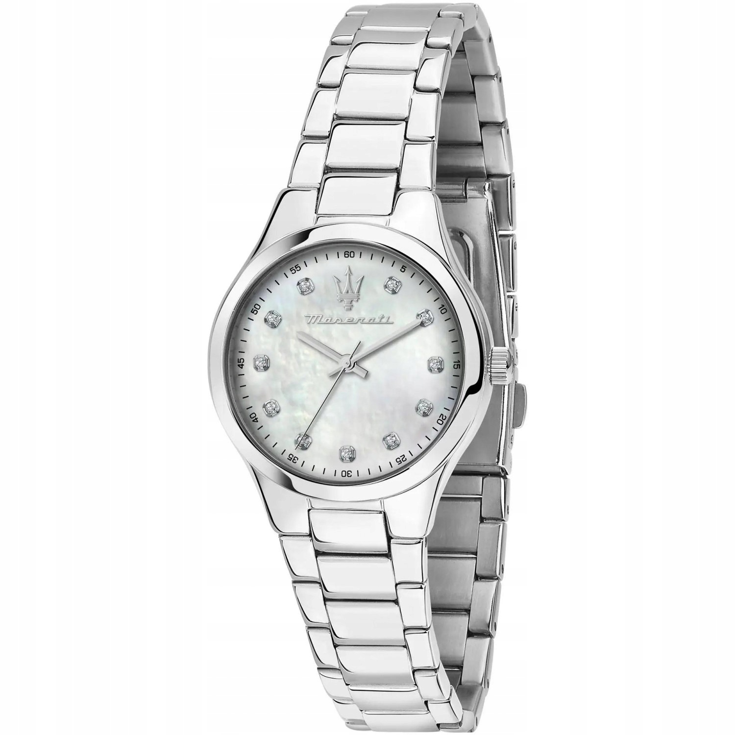 Dámské hodinky Maserati R8853151504 Zirkony stříbrné