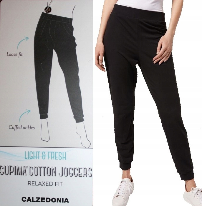 

Calzedonia joggery Bawełna Supima M/38 relaxed fit