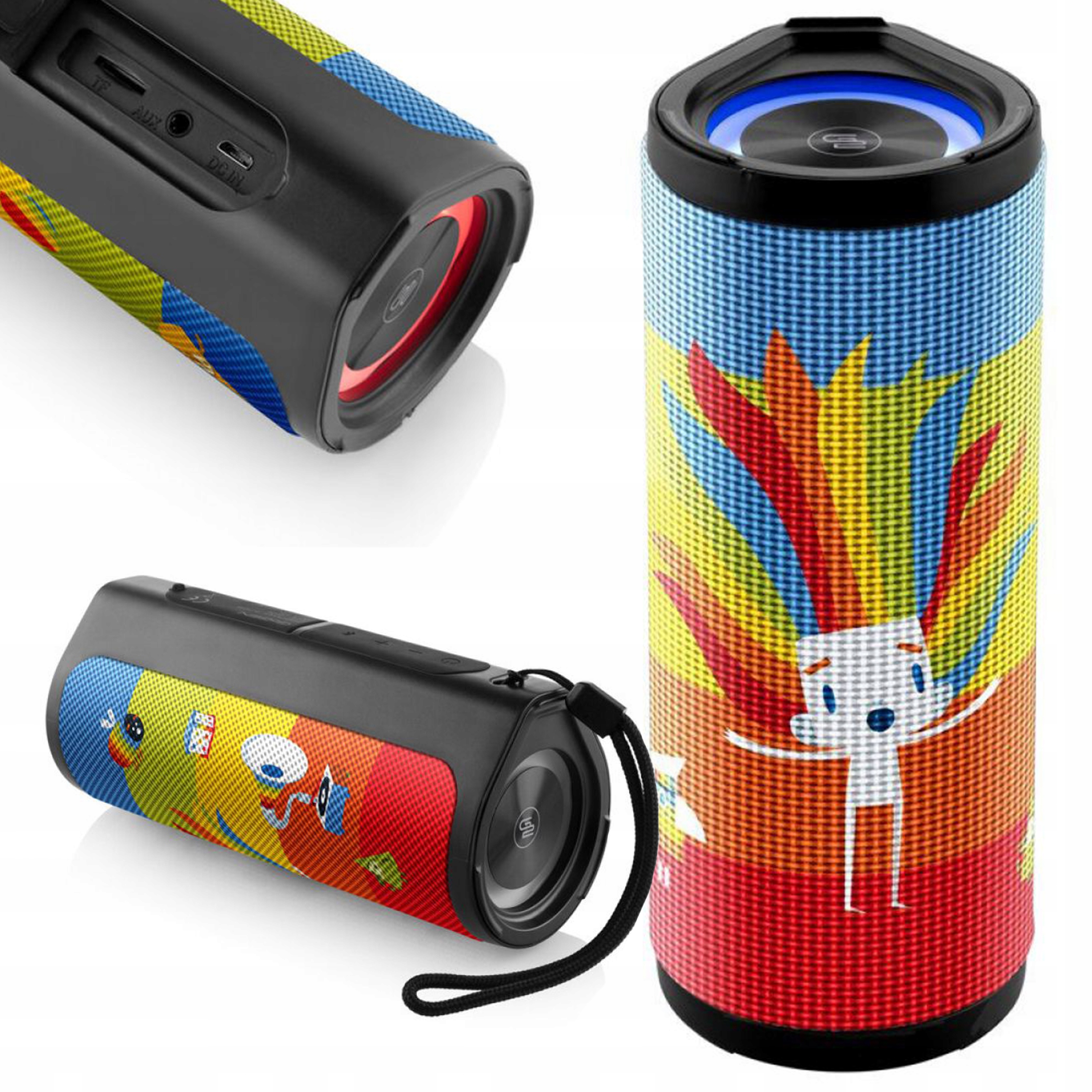 GŁOŚNIK BEZPRZEWODOWY BLUETOOTH DLA DZIECI AUX TUBA PRZENOŚNA GOGEN