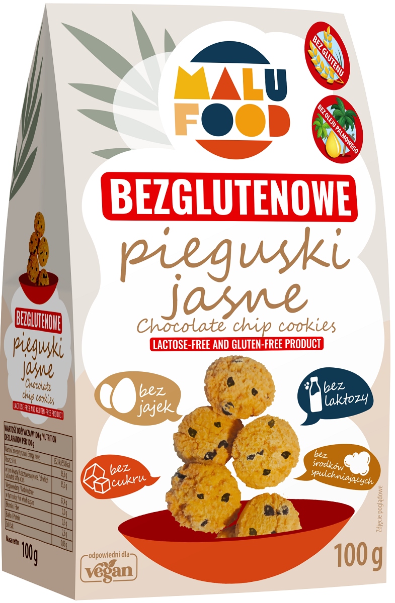 Pieguskové Koláče Jasné Bc Bg 100 g Malu Food