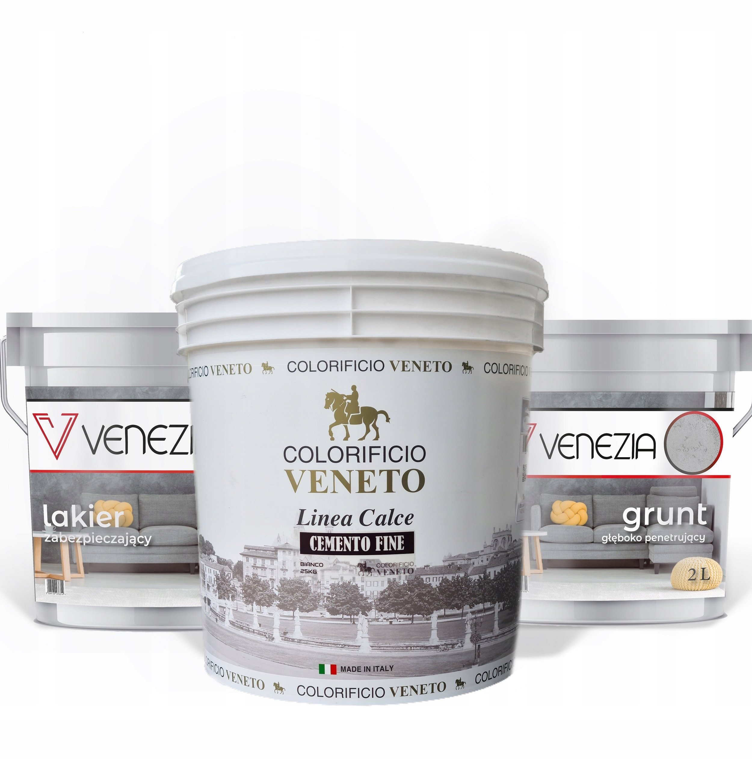 Taliansky Beton Architektonická Dekoračná Omietka 25 m2 Colorifici Veneto