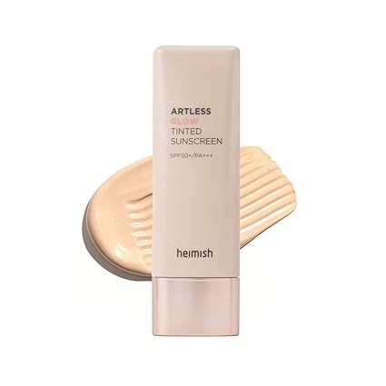 Heimish Artless Glow Tinted Sunscreen Shine Beige SPF50+, 40 ml Tónovaný krém Bb