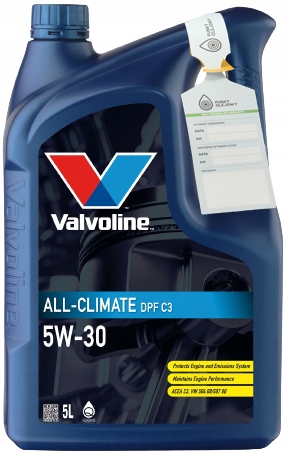 

Valvoline All-climate Dpf C3 5W30 5L
