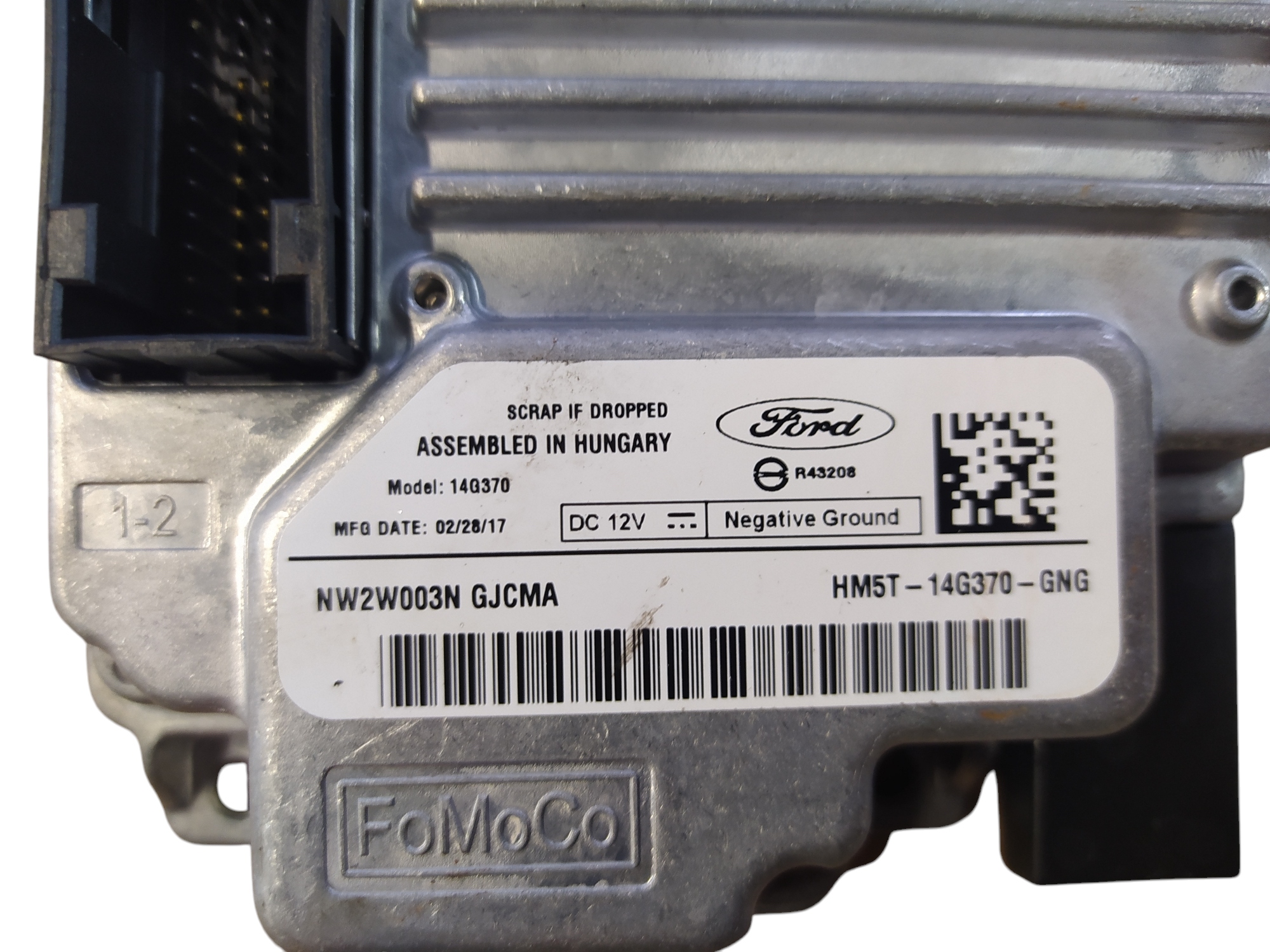 FORD FOCUS MK3 LIFT HM5T14G370GNG module control unit NAVIGACJI