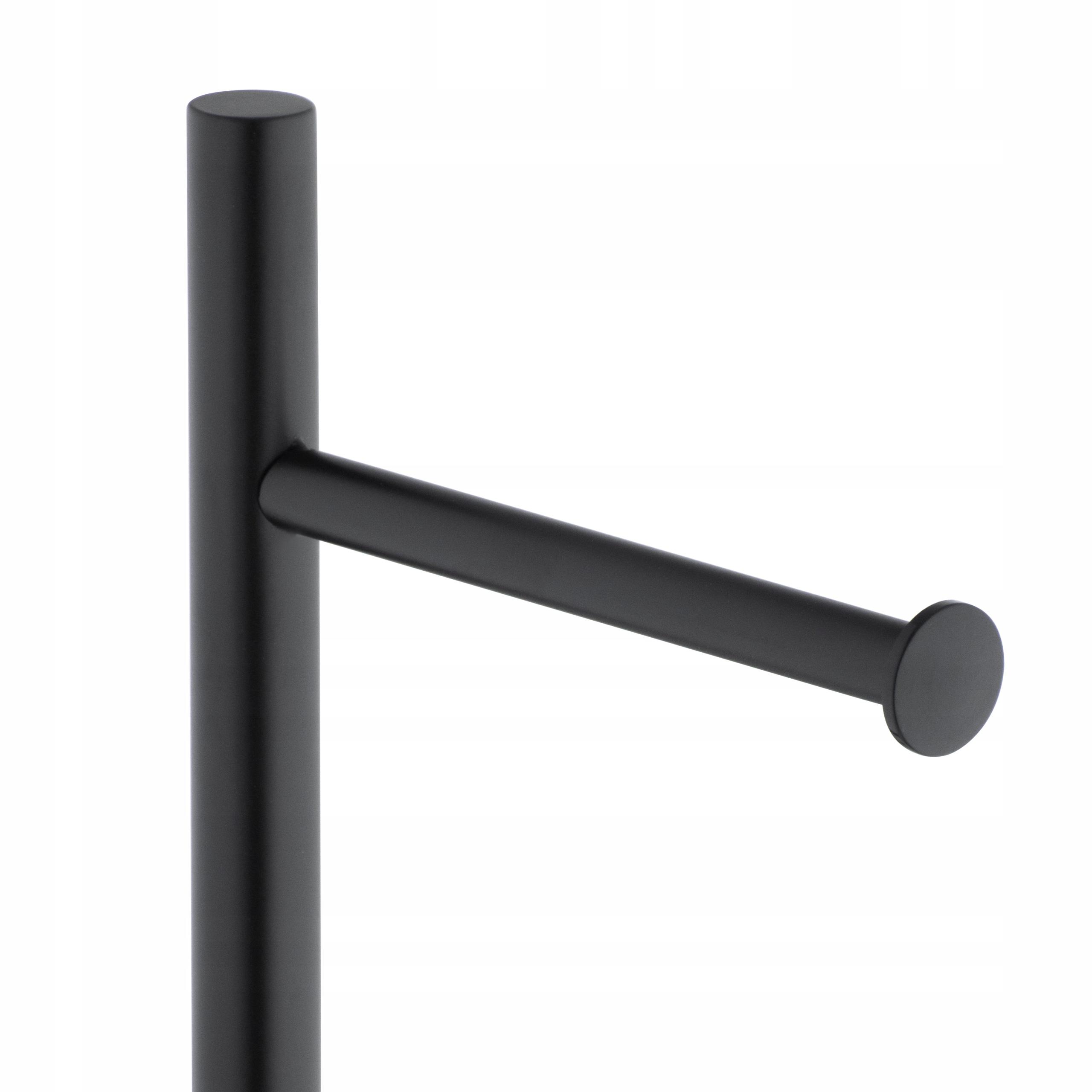 Stojak Loft Z Uchwytem Na Papier Toaletowy WC Zapas Do Łazienki Marka Yoka Home