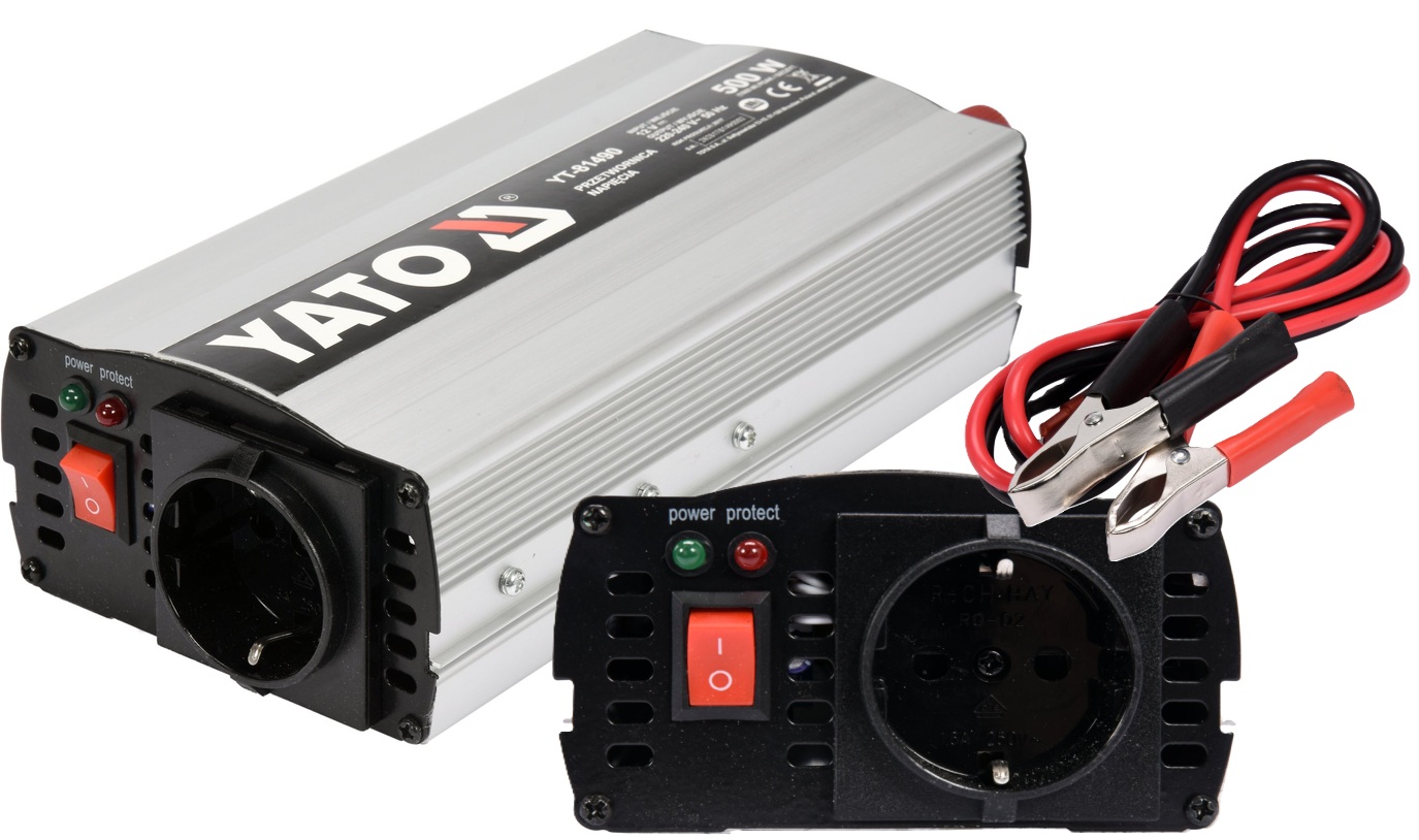 Menič Napätia Kovový Ventilátor 12/230V 500W Yato YT-81490
