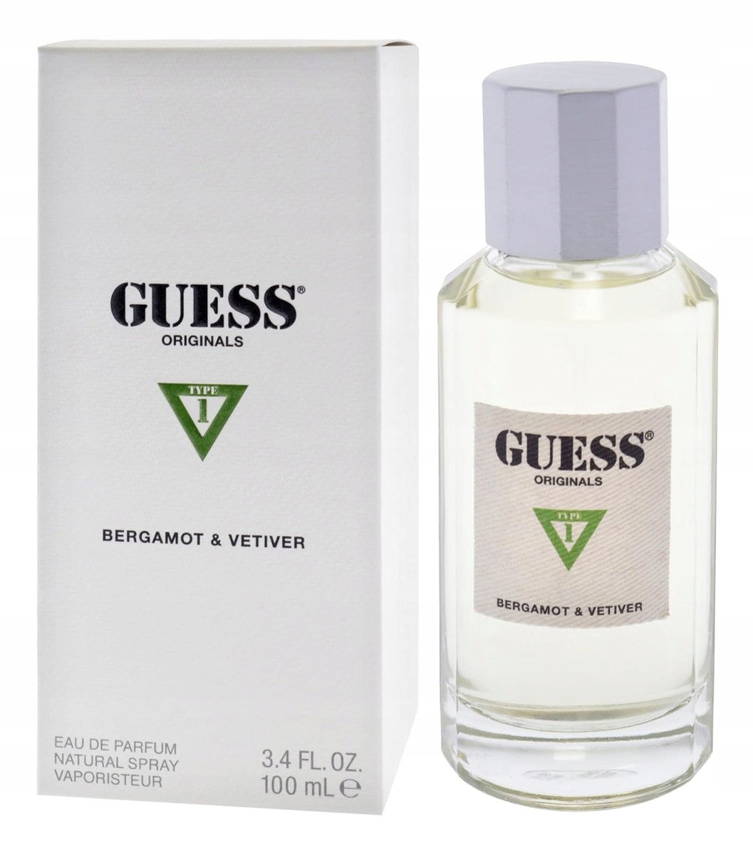 Guess Originals Parfémovaná voda Type 1 Bergamot & Vetiver 100 ml