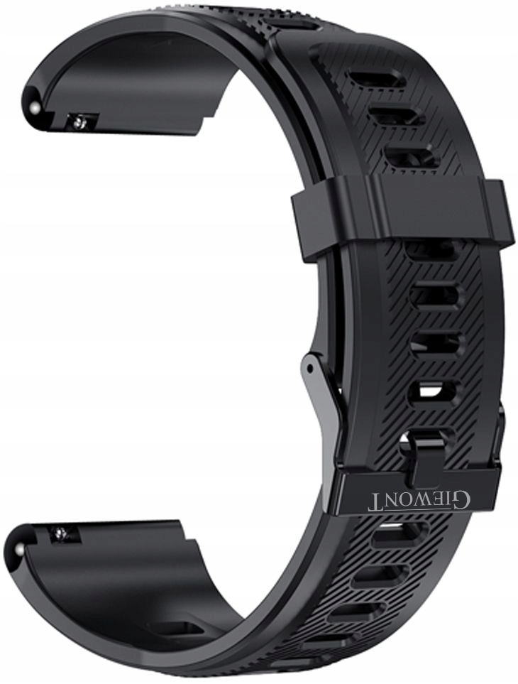 

Pasek do Smartwatch Giewont GW430 Silikonowy Czarn
