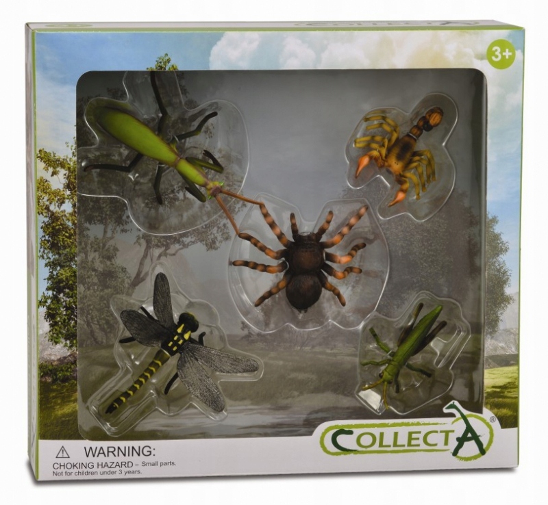 Collecta Zestaw 5 kolekcjonerskich figurek Owady I Pajęczaki Zestaw 89135