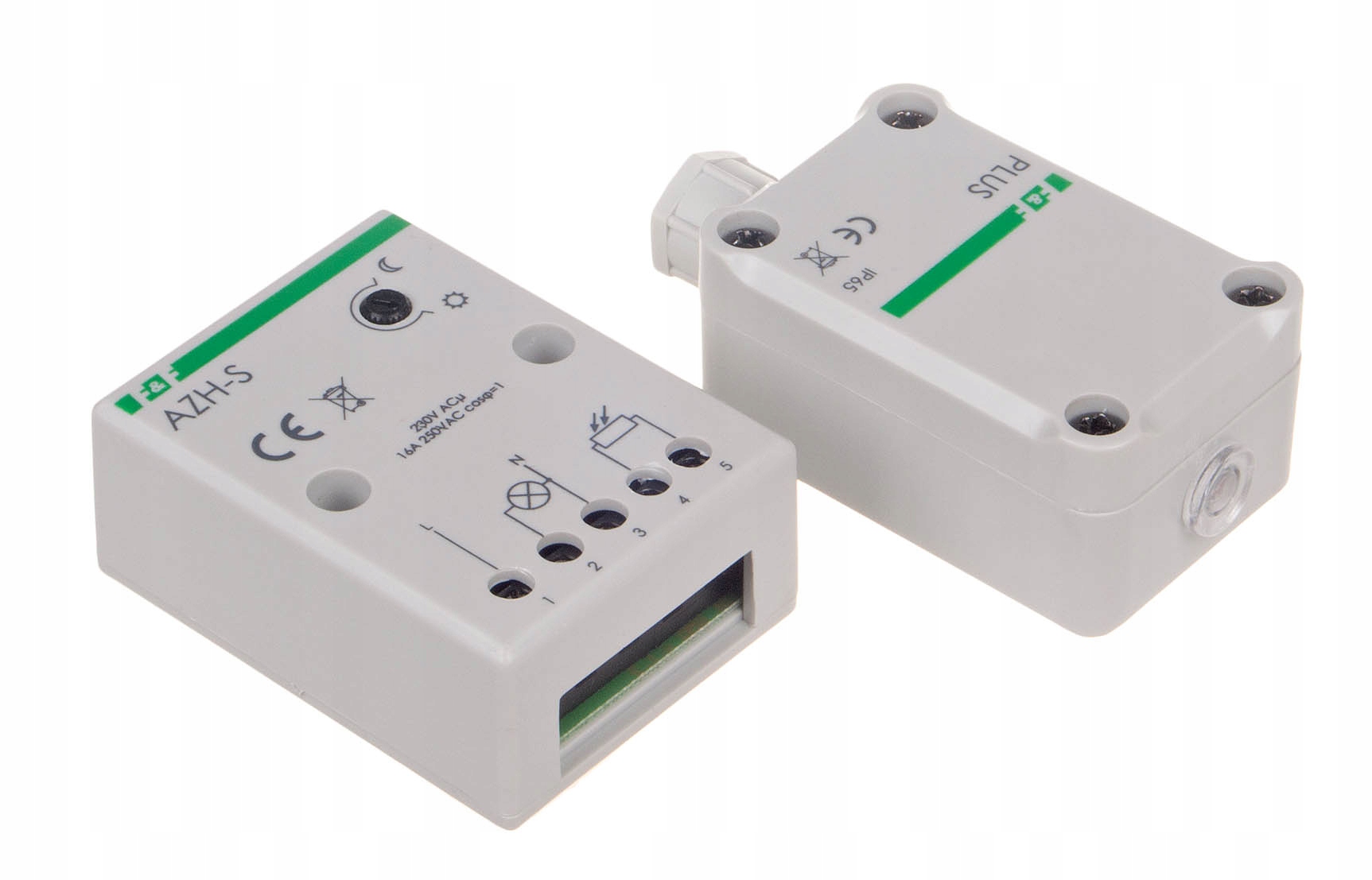 Soumrakový automat 16A 230V 2-1000Lx pouzdro IP65 F&f Azh-s-plus