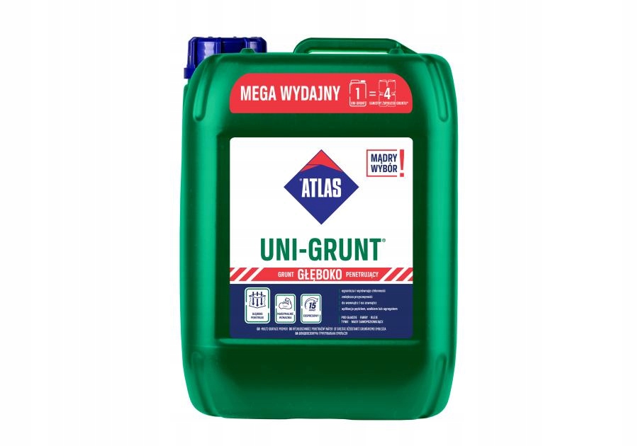 ATLAS UNI-ГРУНТОВКА 10Л ГРУНТОВОЧНАЯ ЭМУЛЬСИЯ УНИВЕРСАЛЬНАЯ