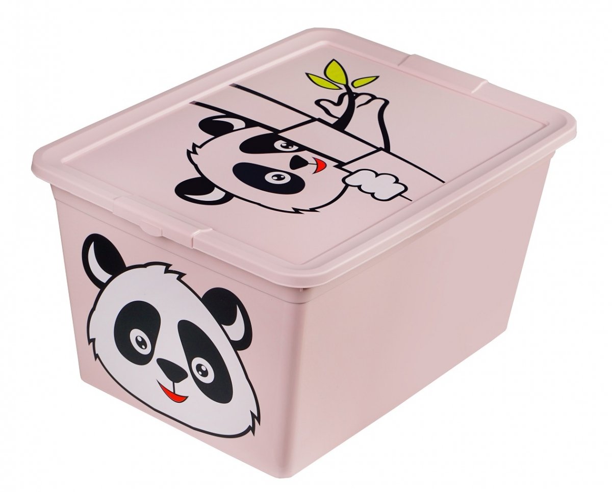 

Pojemnik na zabawki X Box Kids 30L miś panda