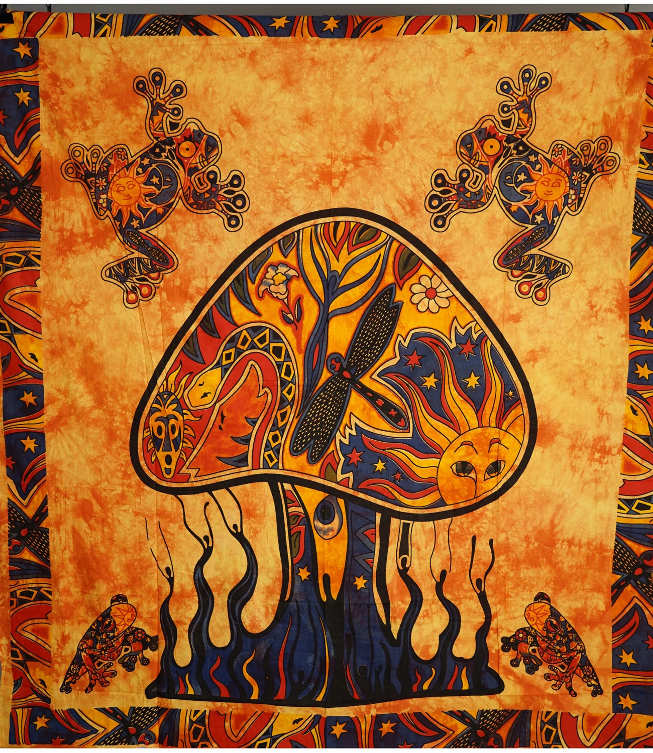 INDYJSKA NARZUTA OBRUS MANDALA 210x230 323