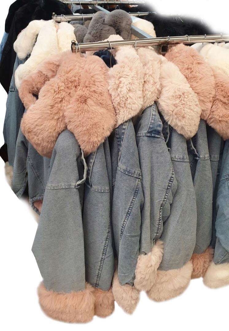 

Kurtka Jeansowa Z Futerkiem Katana Miś Futerko XL