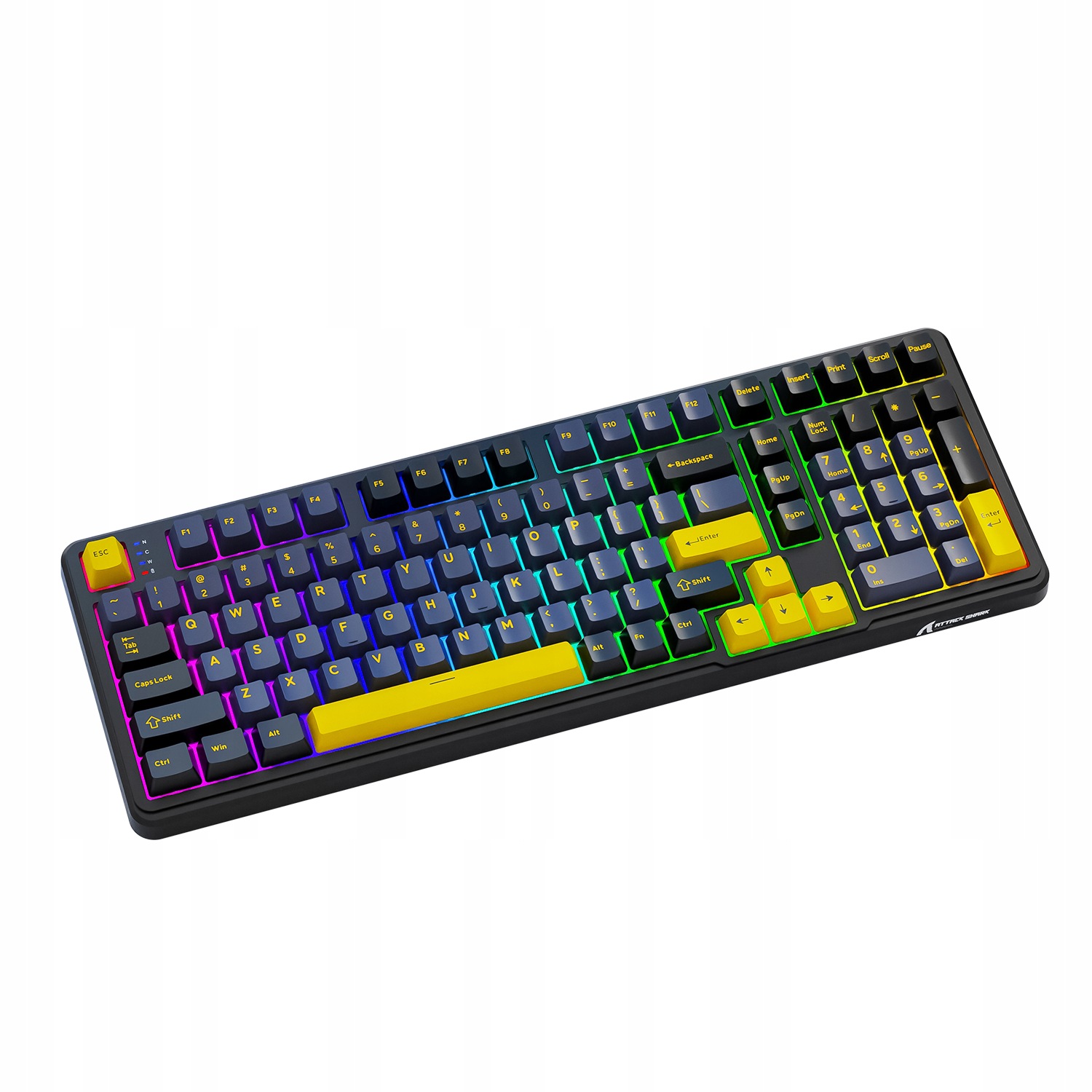 Mechanická klávesnice Attack Shark X98 Star černá