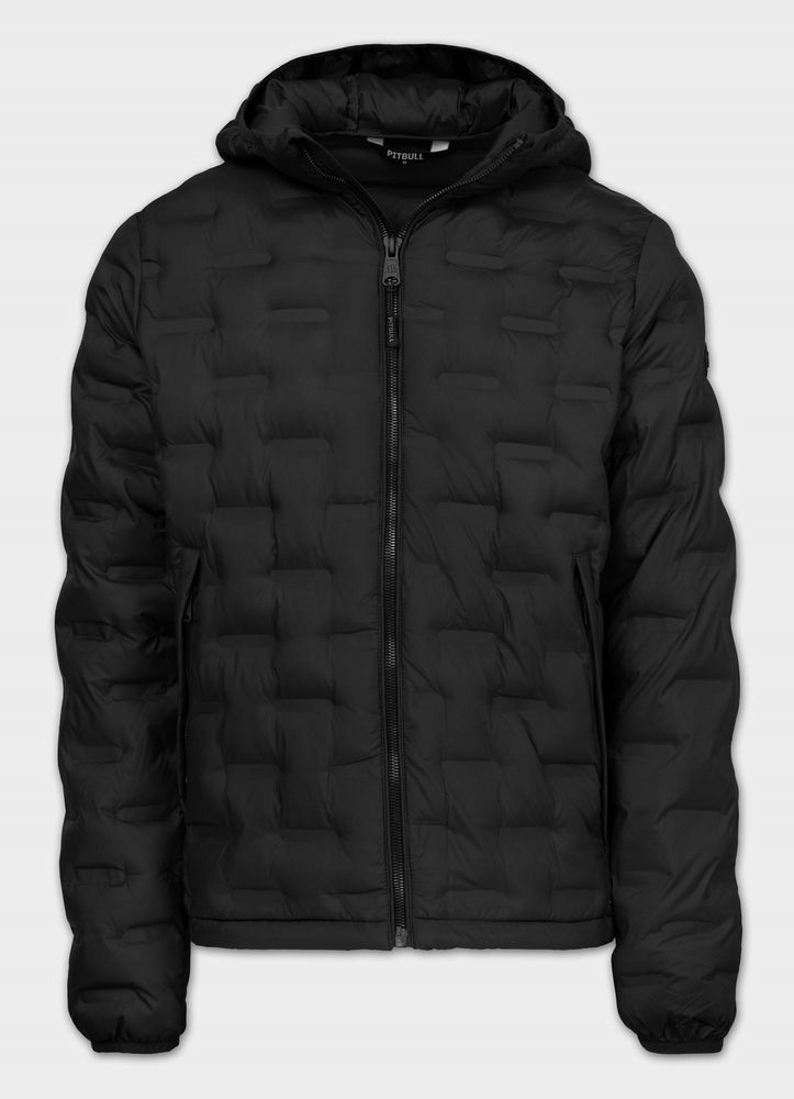 Pánská prošívaná bunda Pitbull Bunda s kapucí Camino Pikování