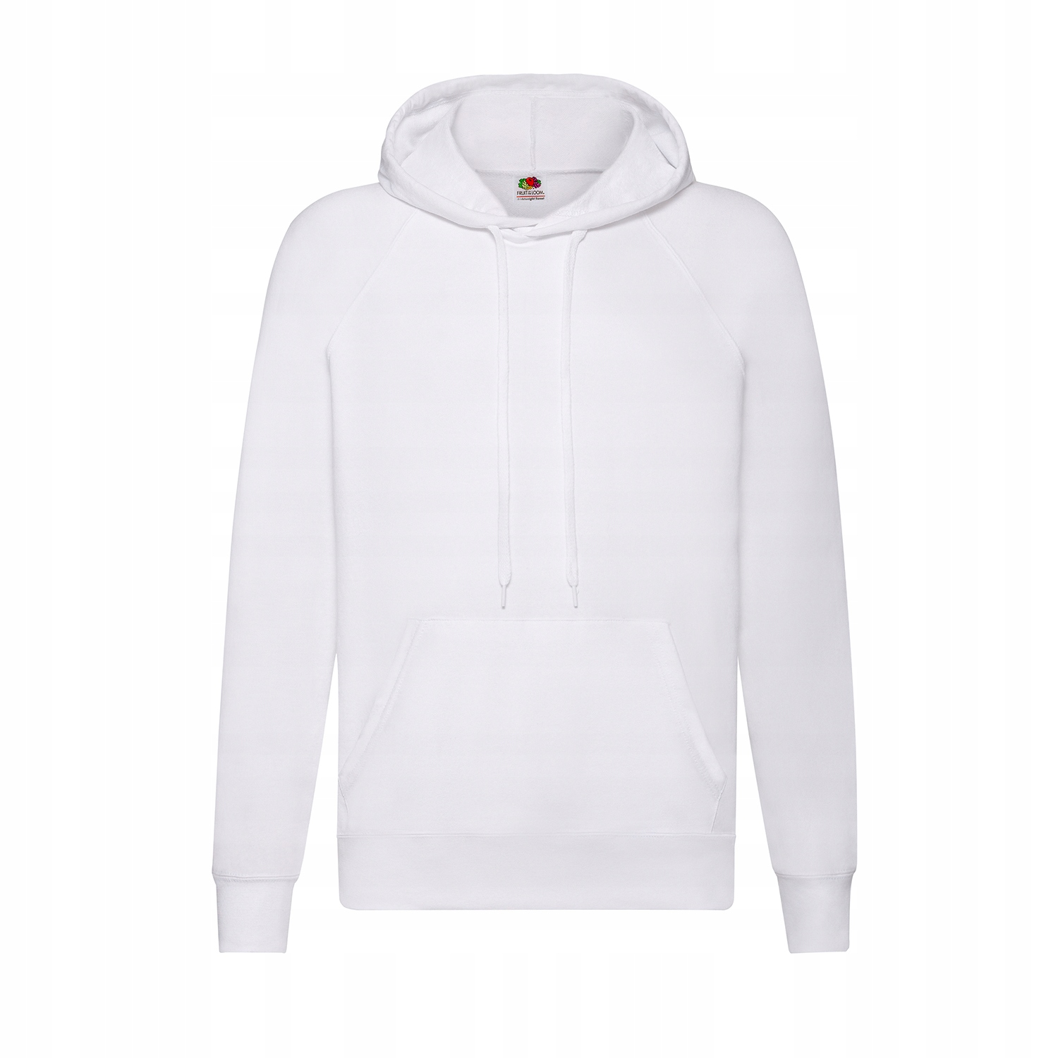 BLUZA Z KAPTUREM FRUIT OF THE LOOM light white M Kolekcja Lightweight