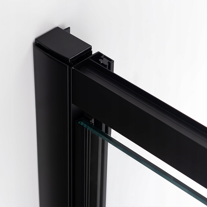 DRZWI PRYSZNICOWE ZOE CZARNE 80 CM 6 MM Grubość szkła/szyby 6 mm