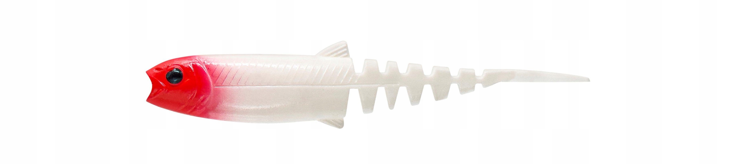 Guma Savage Gear Cannibal Minnow V-Tail 8 cm 3.4 g Red Head