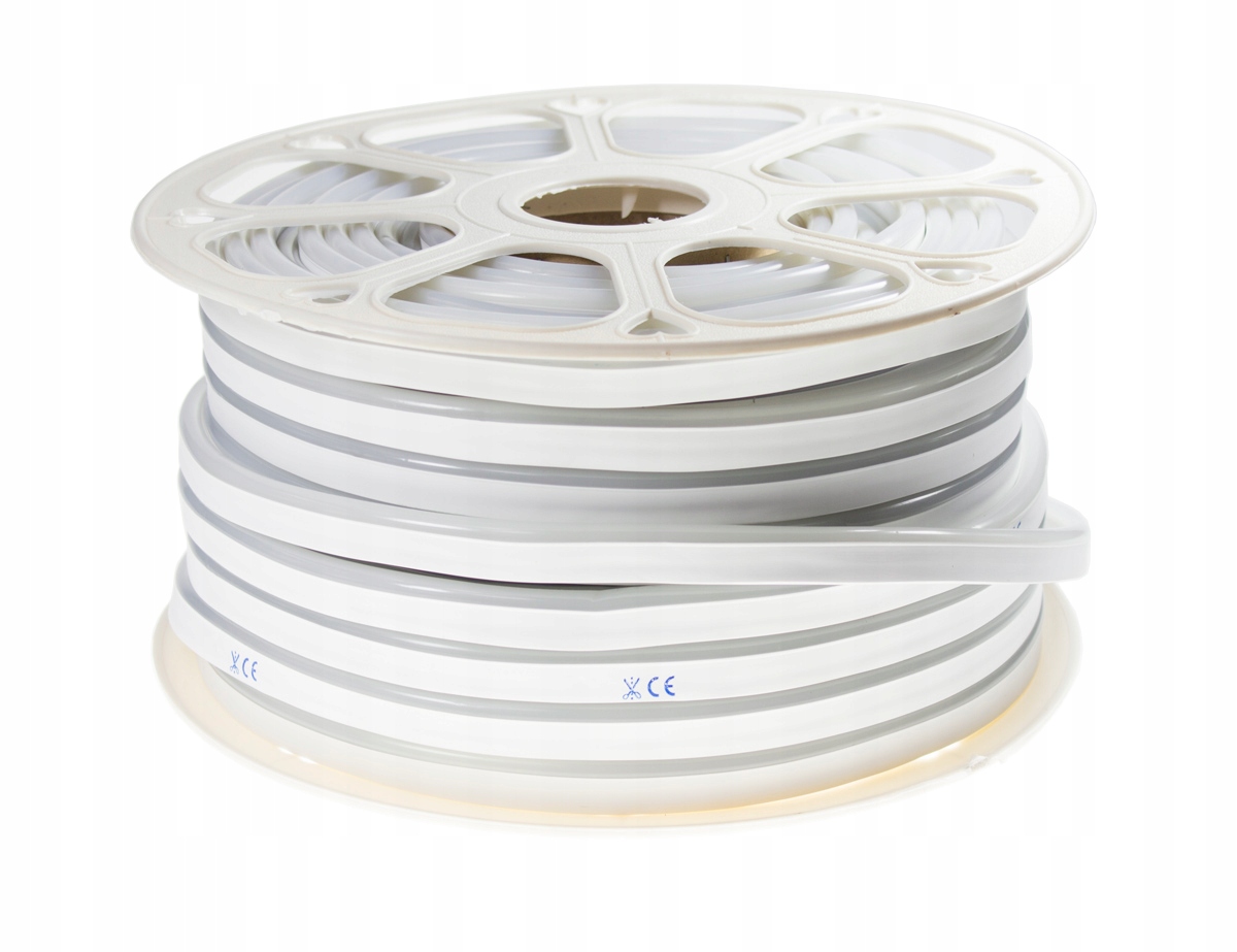 Taśma LED 230V 8W IP68 NEON NIEBIESKI 1 metr Długość 1 m