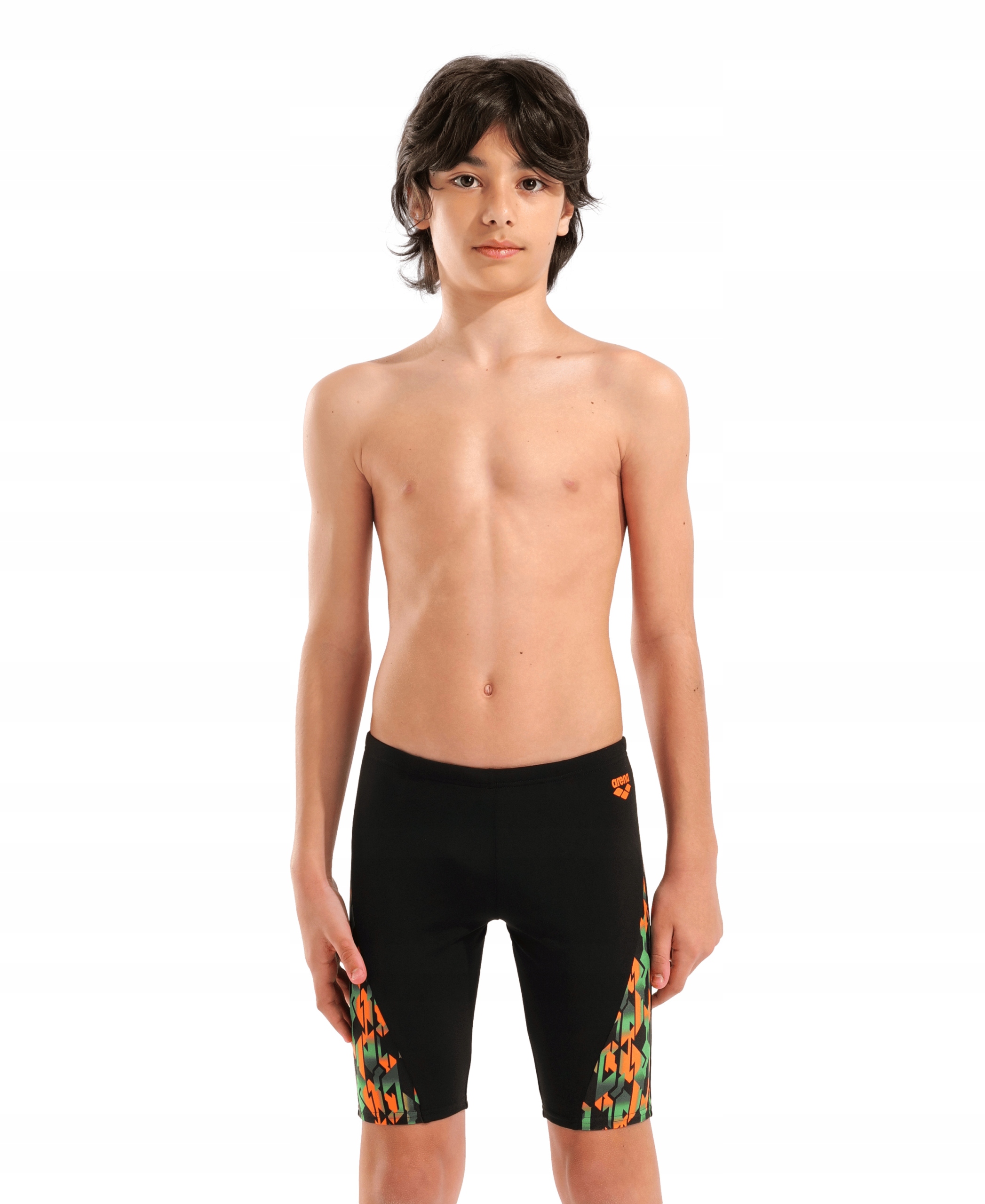 Spodenki pływackie chłopięce Arena Print Swim Jammer 152