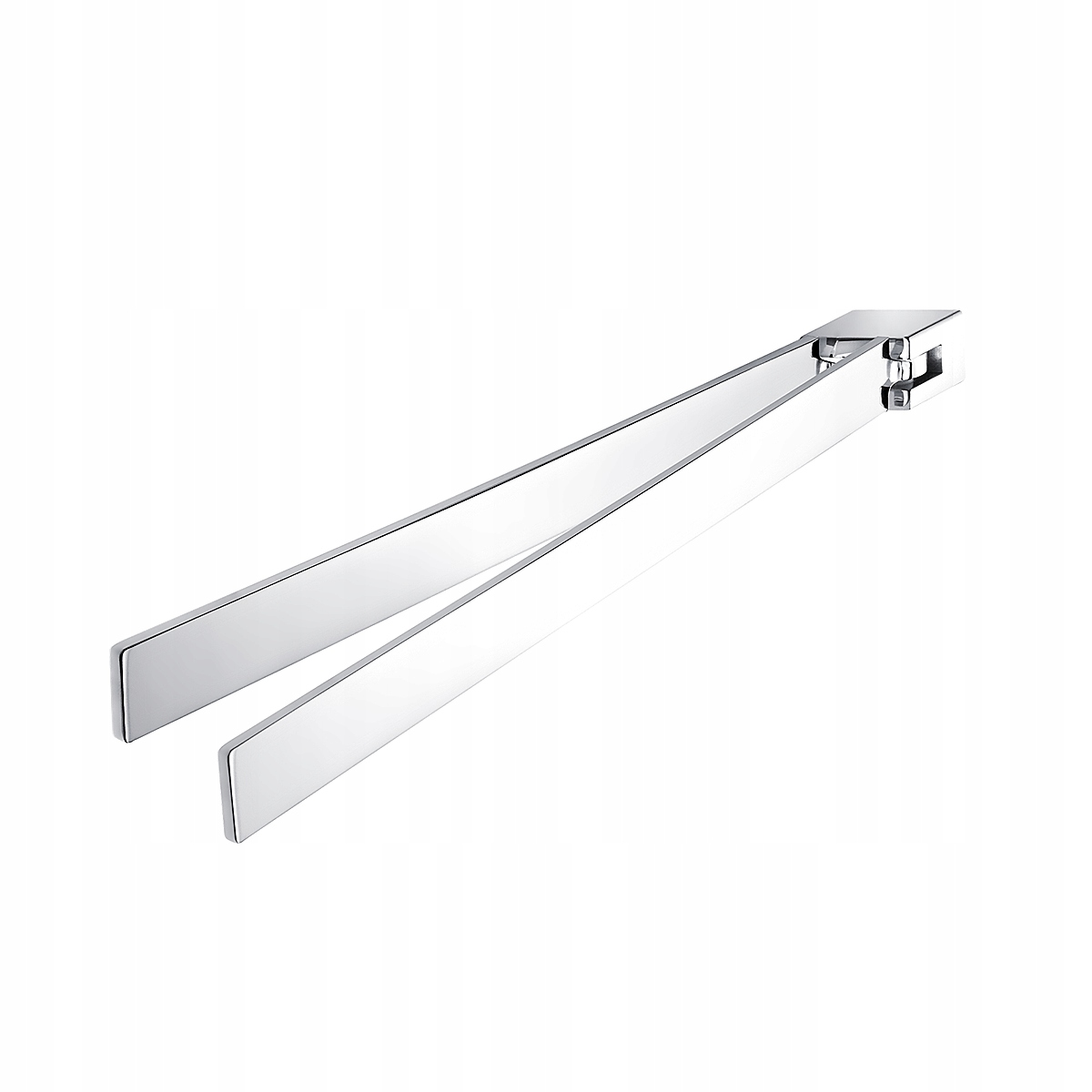 Nimco Kibo chróm dvojitý otočný držiak na uteráky na stenu 38cm Ki 14096-26_