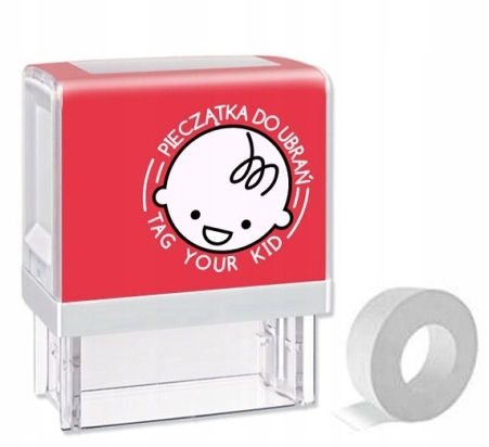 

Pieczątka do znakowania ubrań, odzieży - w 24 H