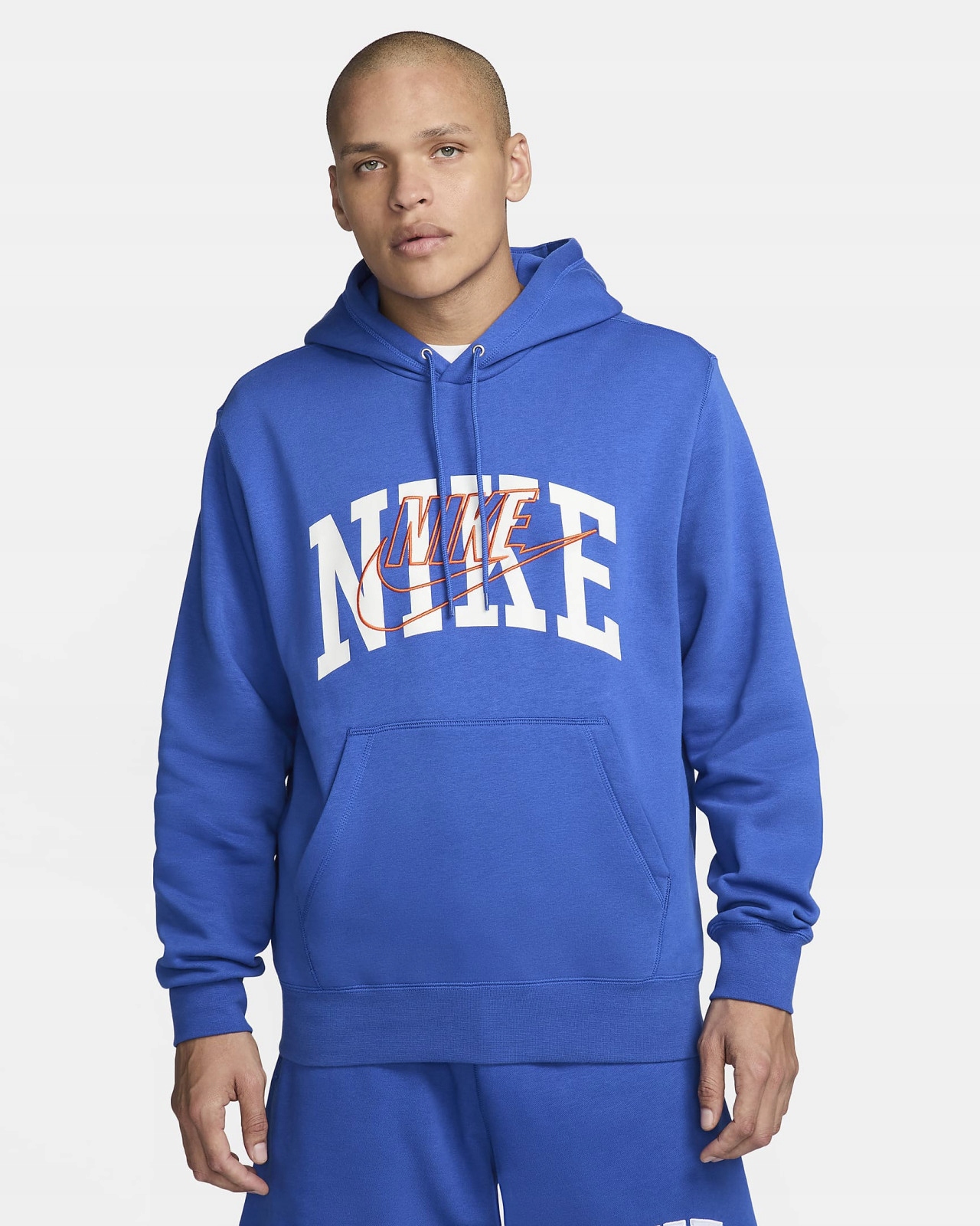 Pánská mikina Nike Club Fleece Mens Brushed Hoodie