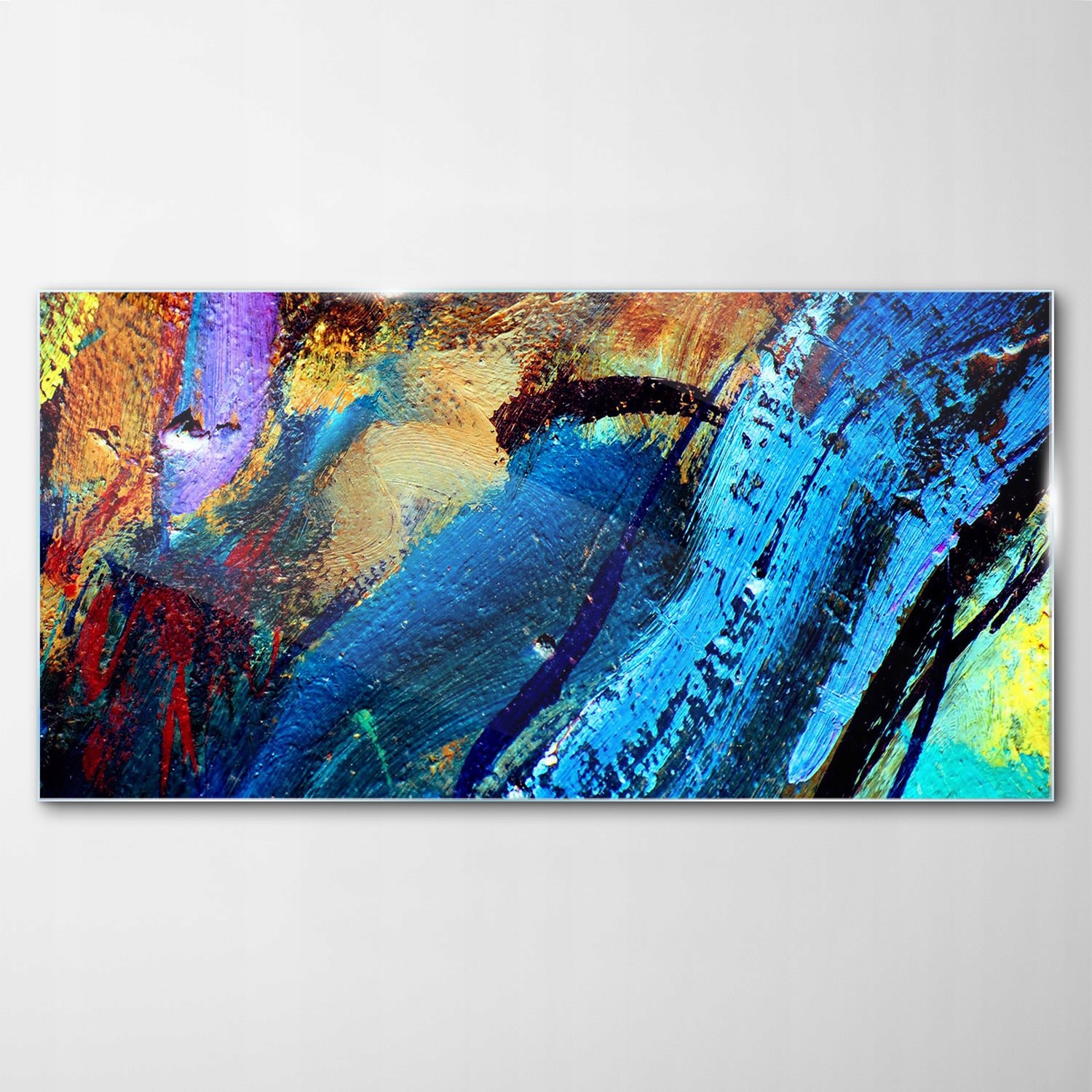 

Obraz na Szkle Dekor Abstrakcja Art Sztuka 140x70