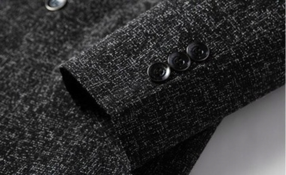 CASUAL MODNA MARYNARKA BIZNESOWA MĘSKA SLIM STYLL Linia petite (dla niskich)