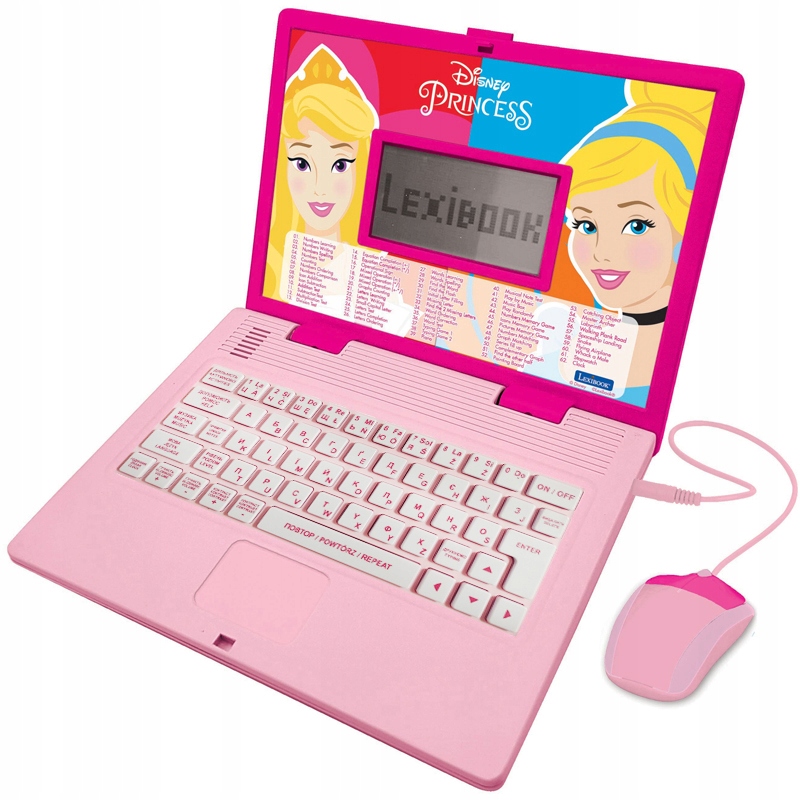 Laptop edukacyjny Lexibook Disney Princess ukr/pol/ang
