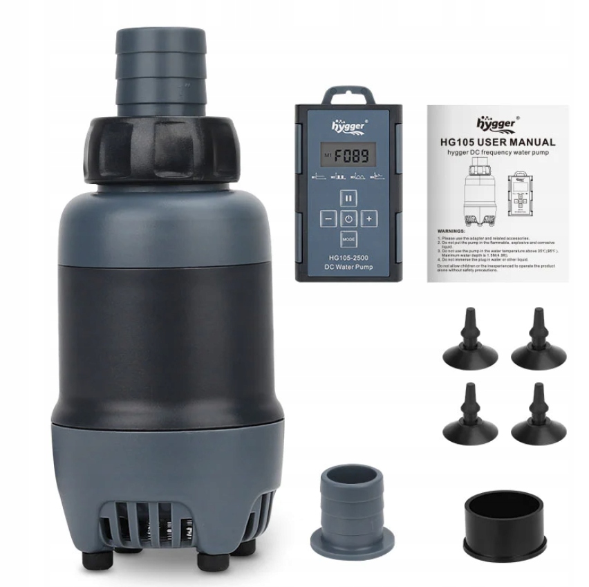 Vodní čerpadlo do akvária Hygger 2500 l/h HG105