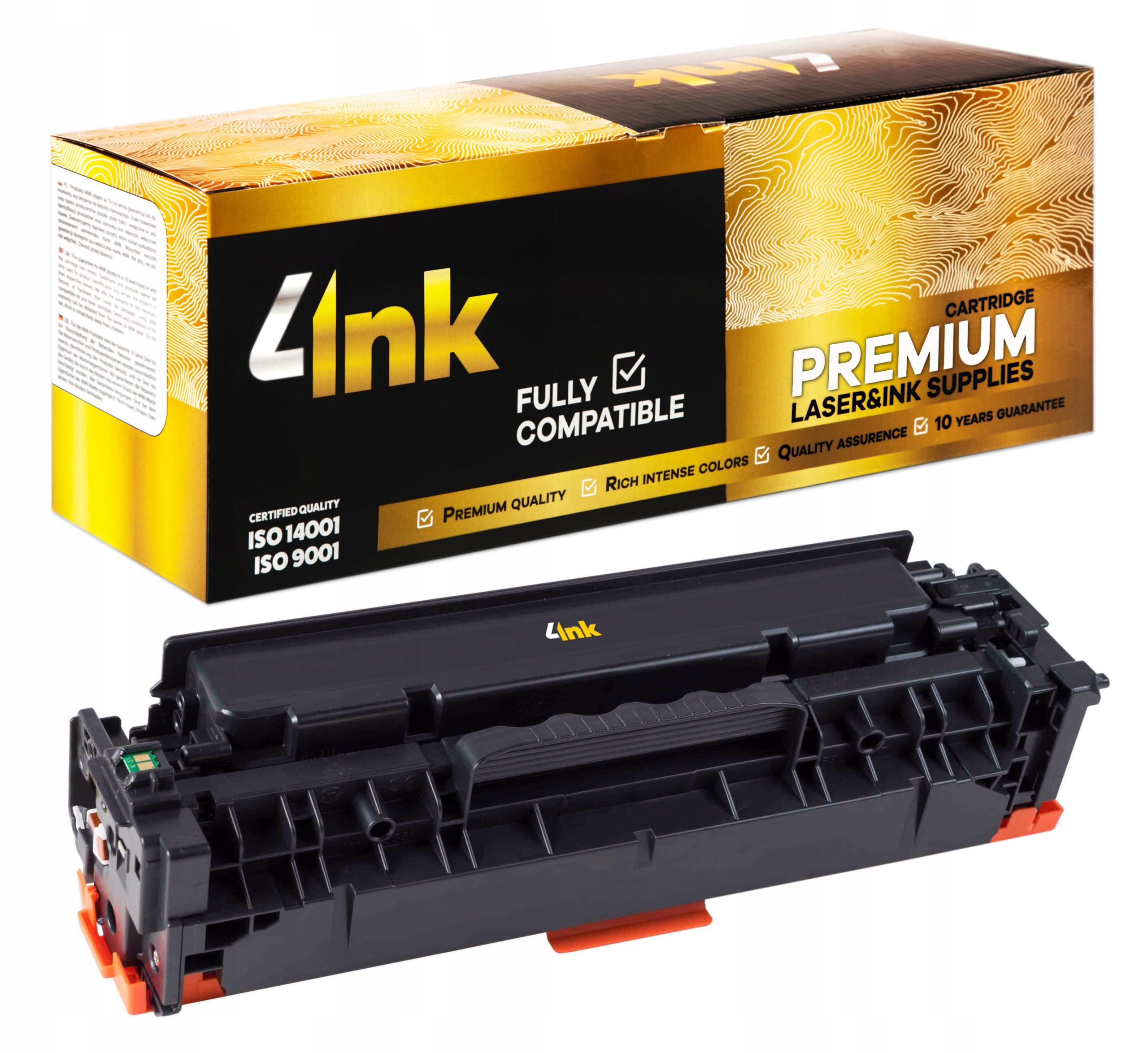 

Toner 4INK Hp CE411A Premium XL Cyan