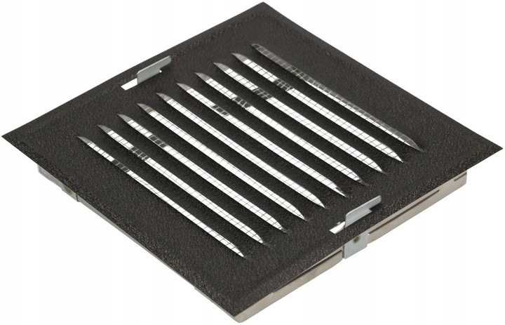 

Kratka Wentylacyjna Metalowa Z Ramką 14x14 Czarna