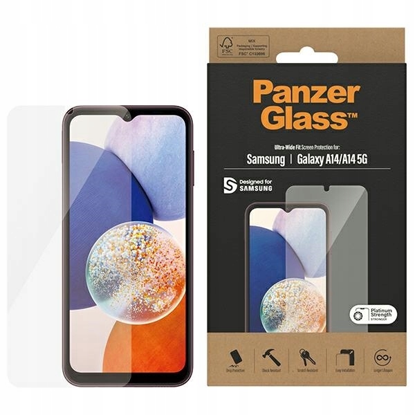 Szkło ochronne do Samsung A14 5G (A146 A145) PanzerGlass