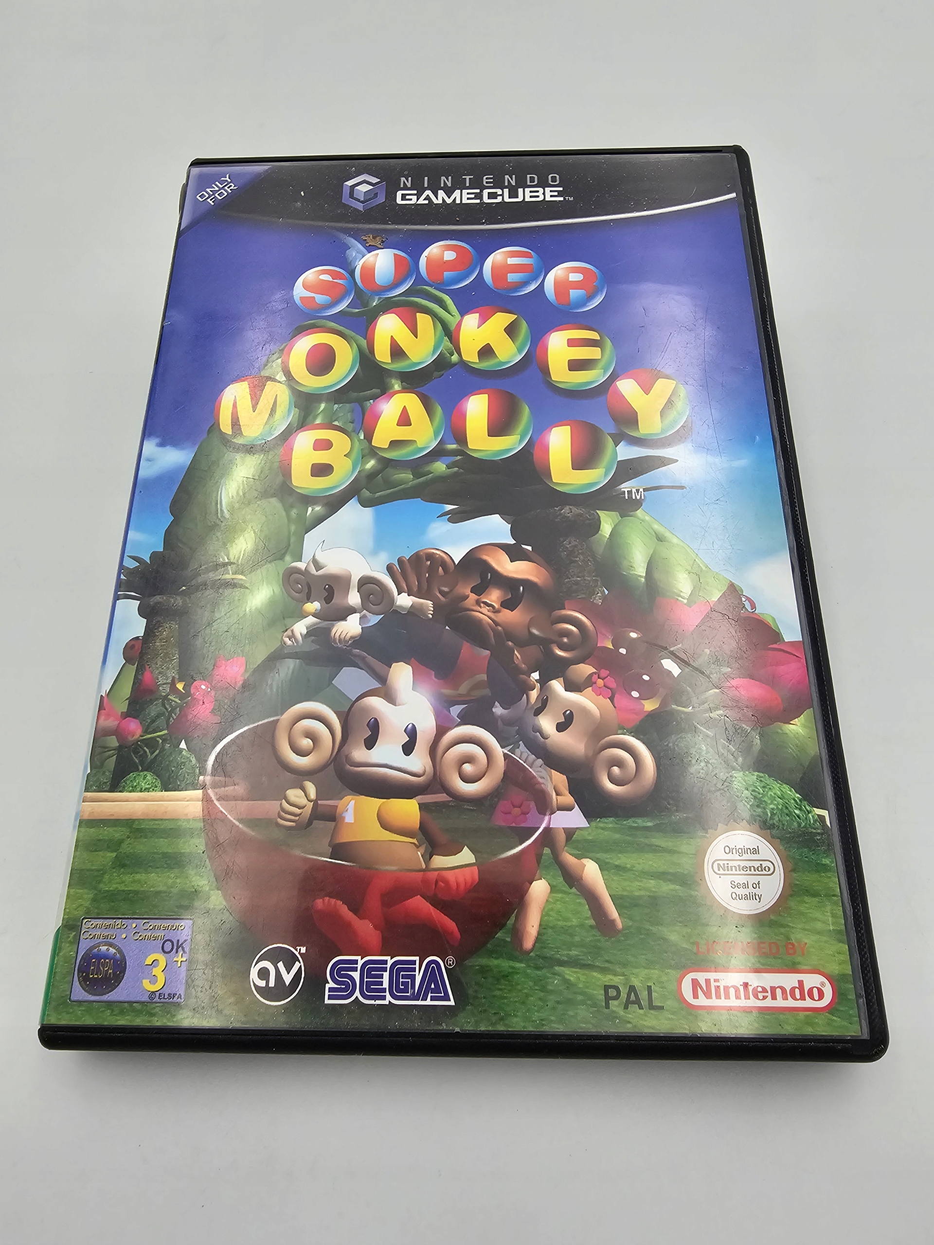 NINTENDO GAMECUBE SUPER MONKEY BALL Platforma Nintendo GameCube