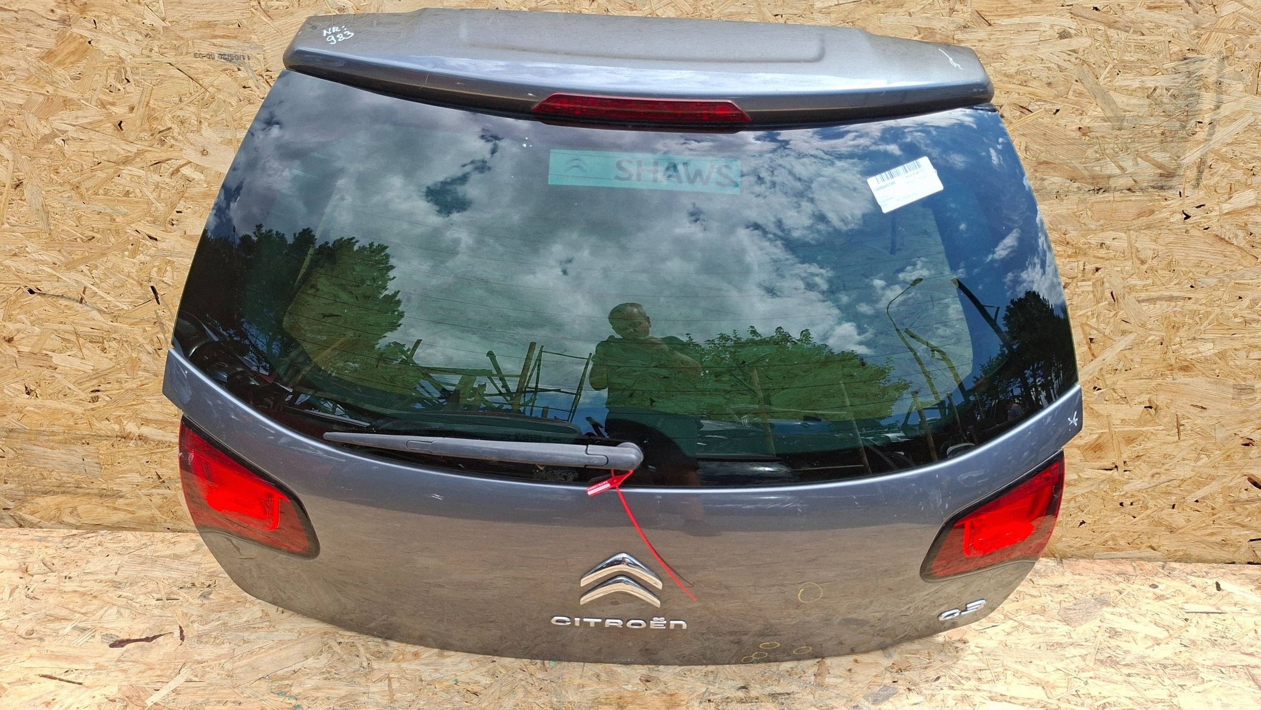 trunk door boot CITROEN C3 II 2009