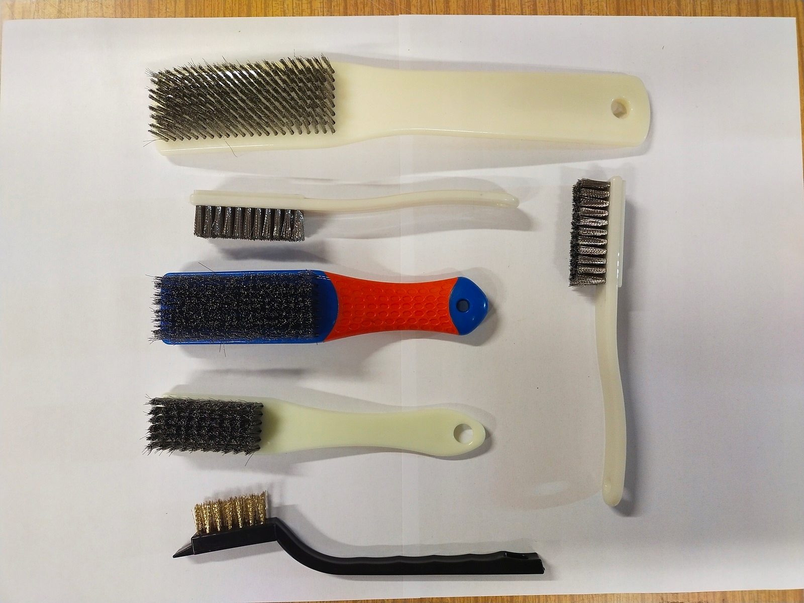 Zestaw Szczotka Mini Szczoteczki Druciane do czyszczenia usuwania Rdzy