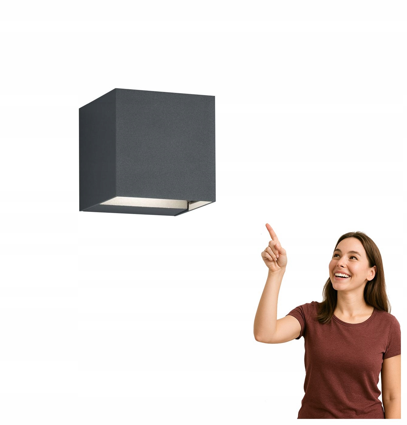Led nástenné svietidlo Adaja 2x3W Trio