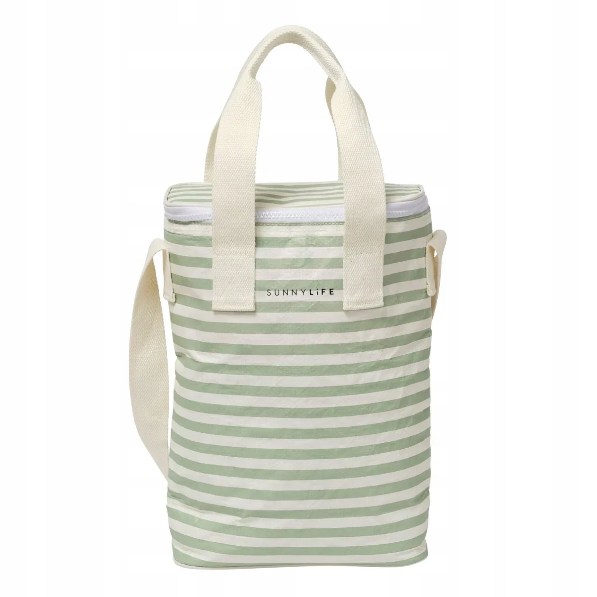 Torba termiczna na napoje La Palma Sage Stripe Sunnylife