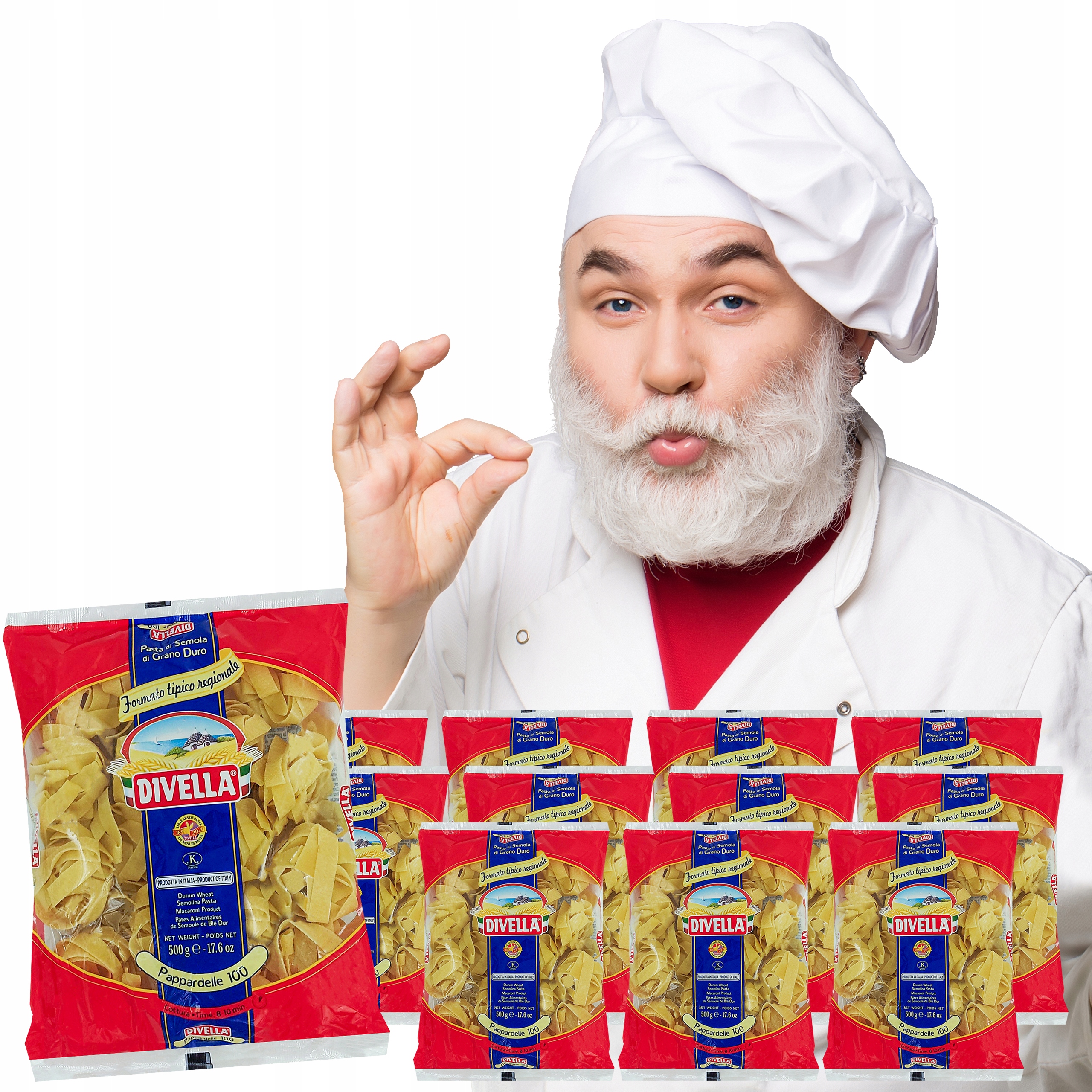 Levně Těstoviny Pappardelle Stužky 12 X 500 G