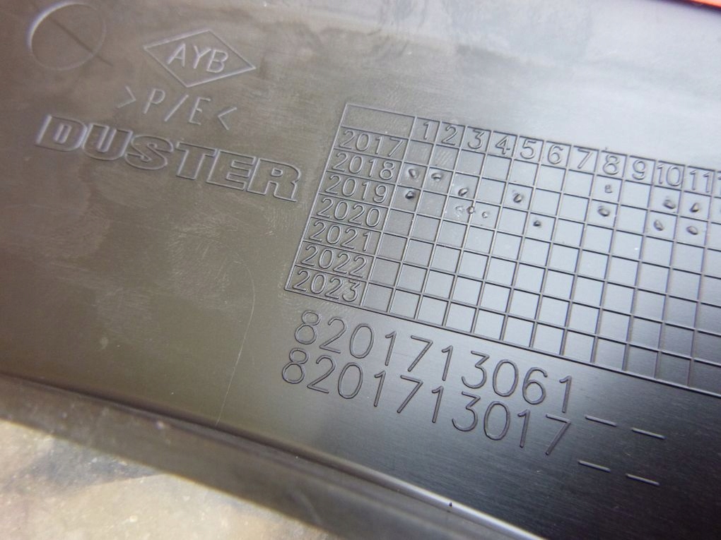 DACIA DUSTER II 2 17- moulding for fender front rear part