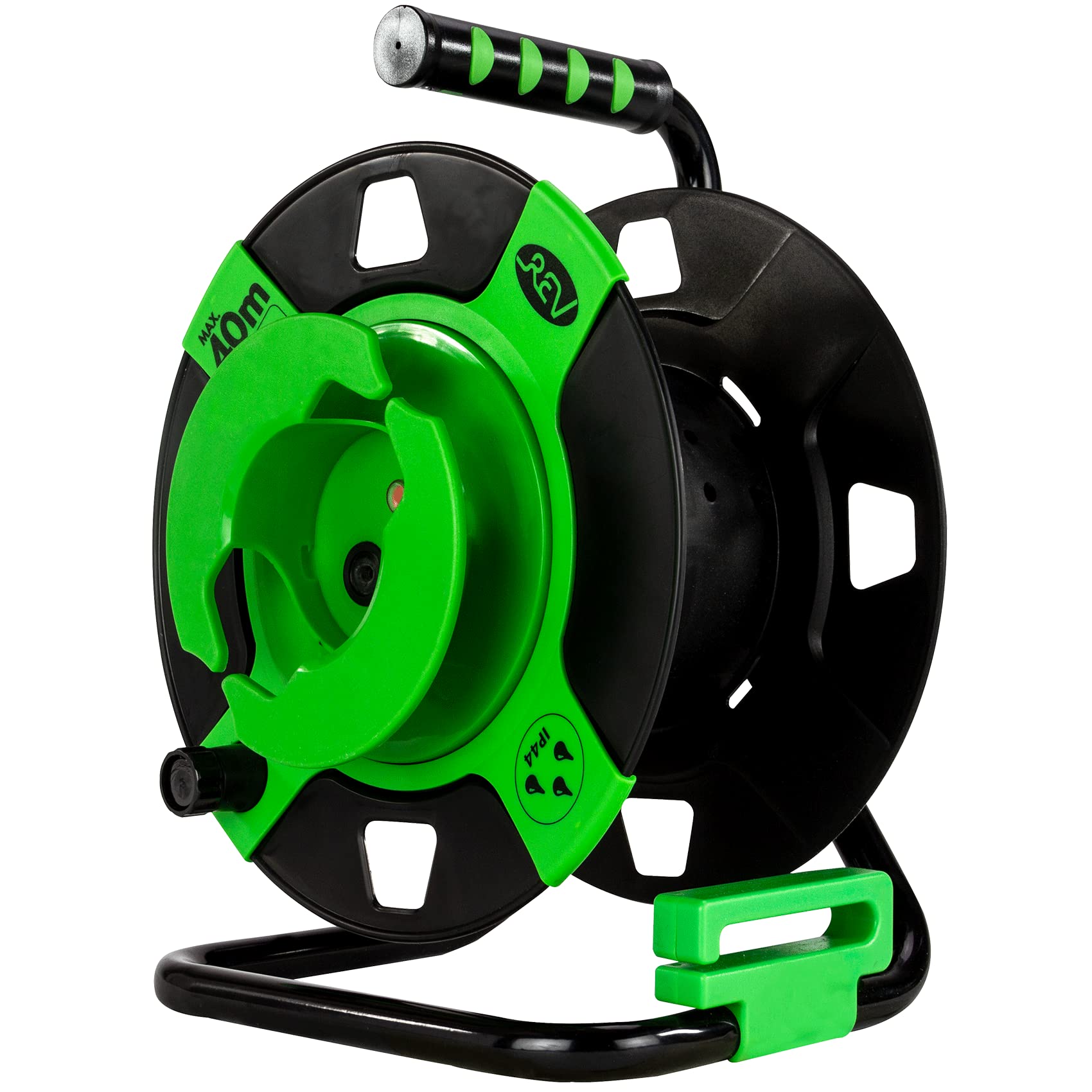 REV Kabel Bębnowy EX IP44 3000W Zielony Do Użytku Zewnętrznego — miniatura 3