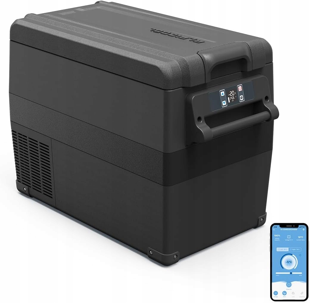 Alpicool NCF45 lodówka turystyczna 45L z zamrażarką -20C 12/24V kamping