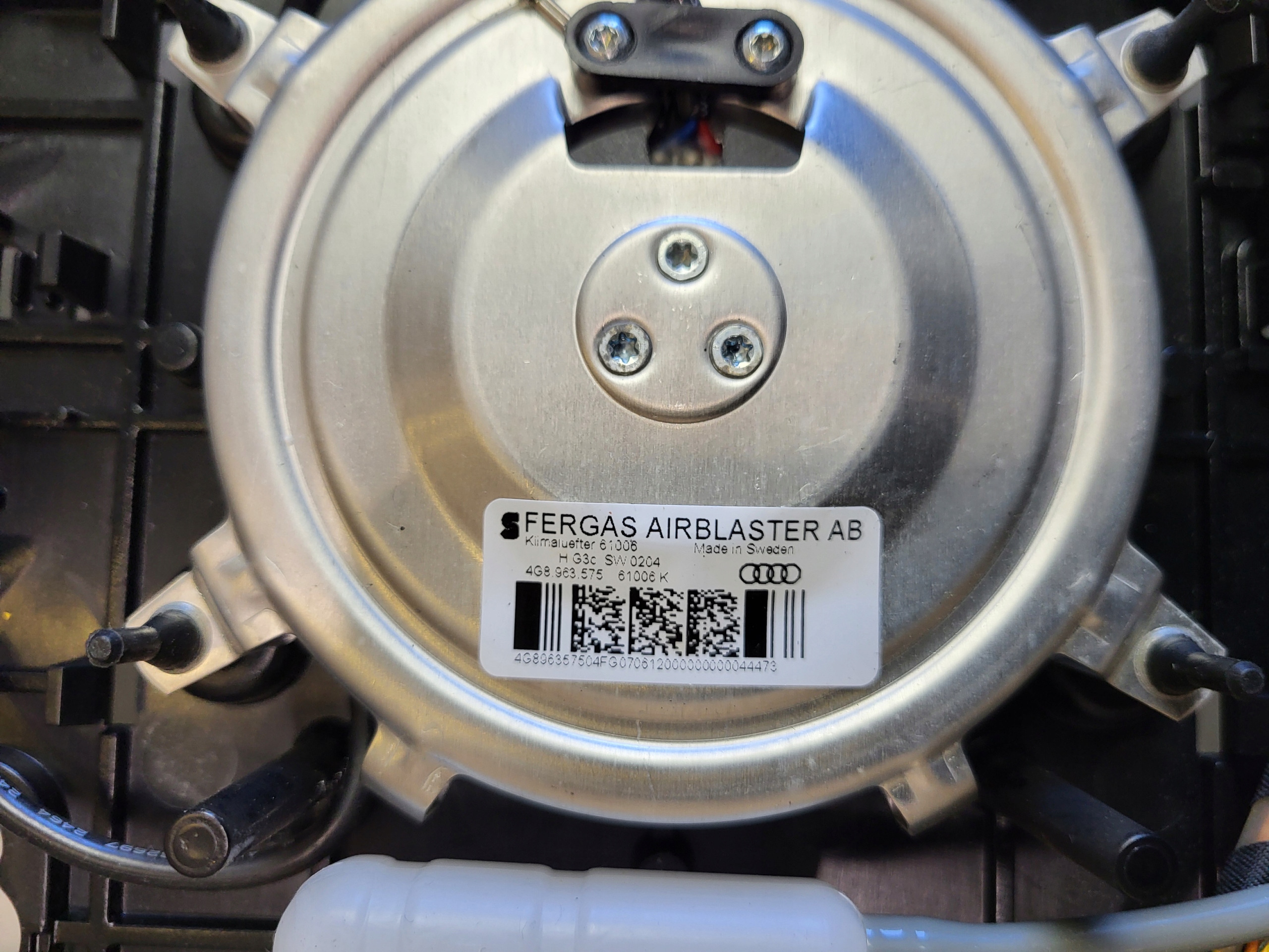 кресло перед правое диффузор Вентиляторы Audi C7 A7 4G oe