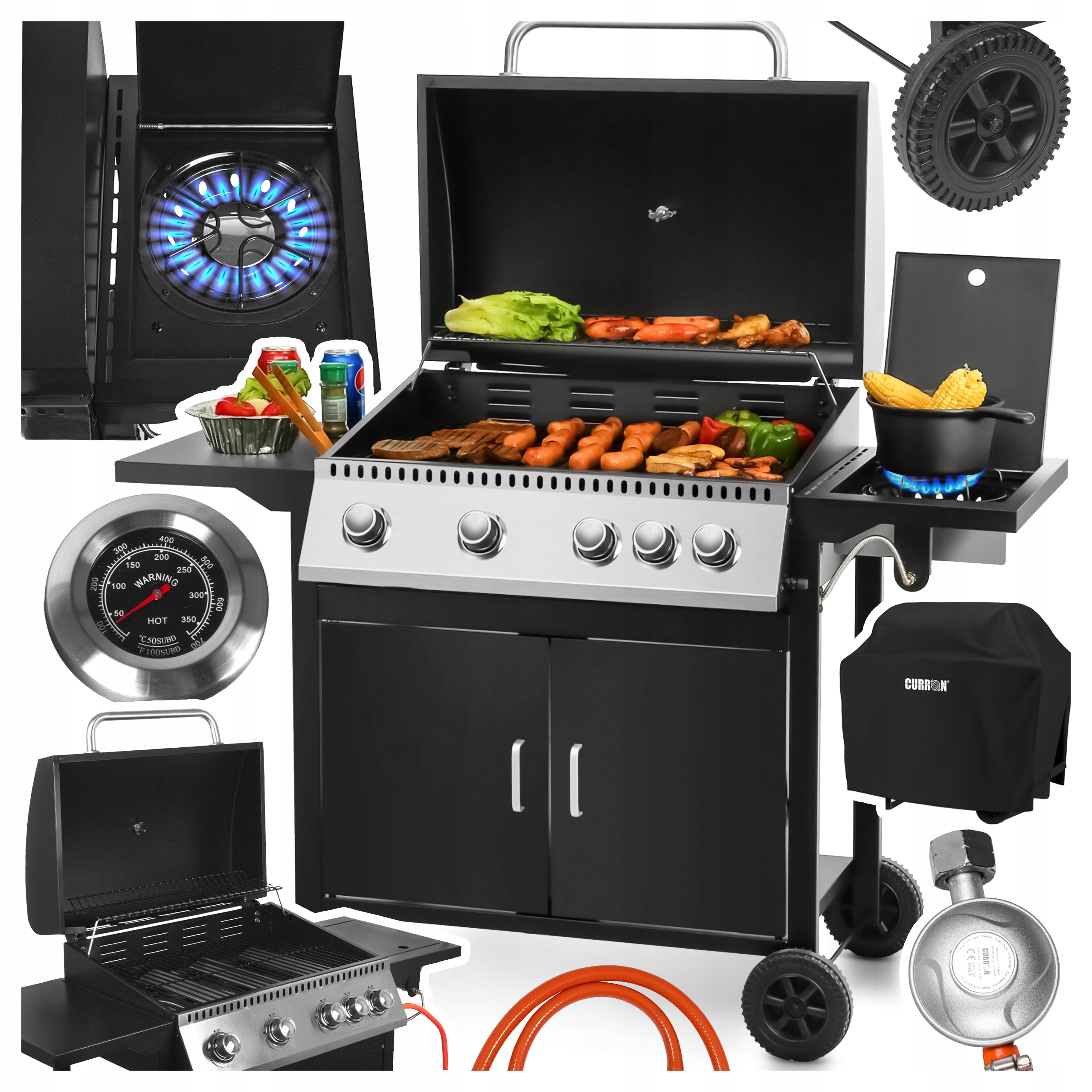 Mały Grill Gazowy - Niska cena na Allegro