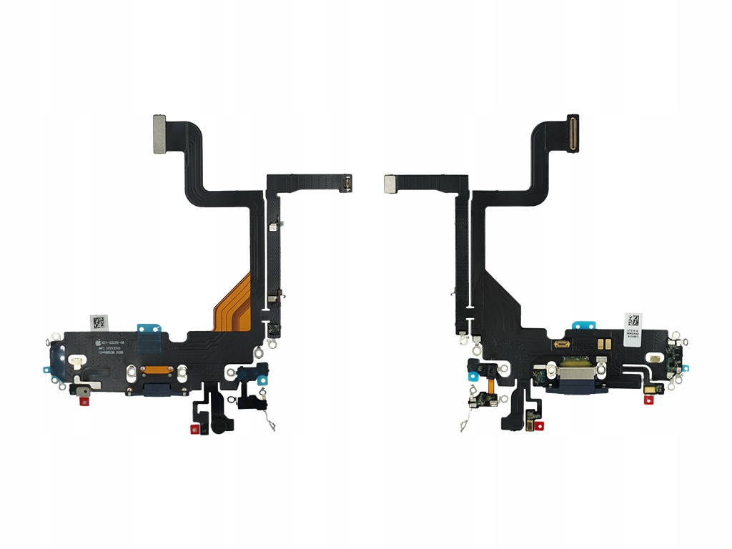 Nabíjecí zásuvka Lightning pro iPhone 13 Pro, modrá