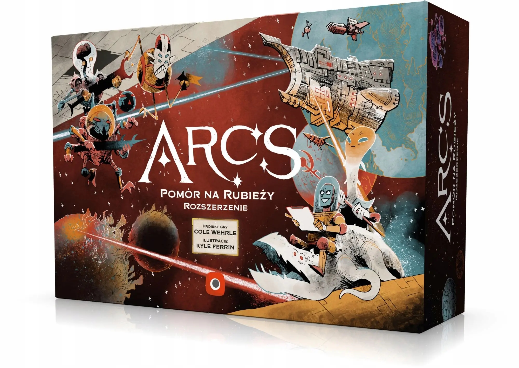 Gra planszowa Arcs: Pomór na Rubieży Portal Games